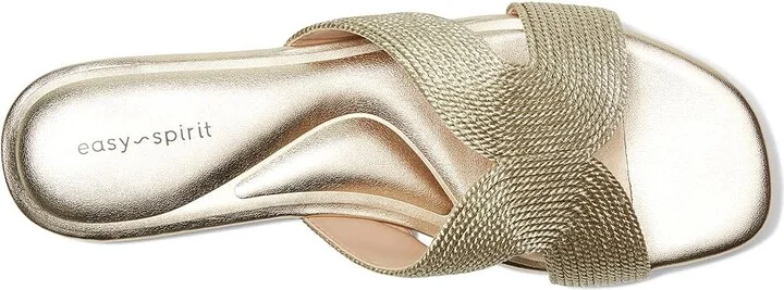 Easy Spirit Calera Women's Sandals Gold : 8.5 W (D), Rubber/Synthetic - Image 2