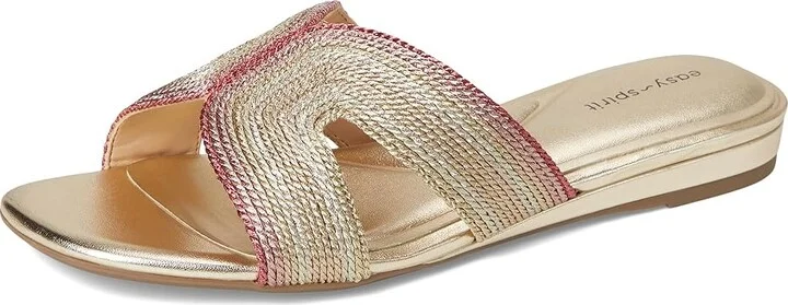 Easy Spirit Calera Women's Sandals Pink/Gold/Silver : 8.5 W (D), Rubber/Synthetic - Image 5