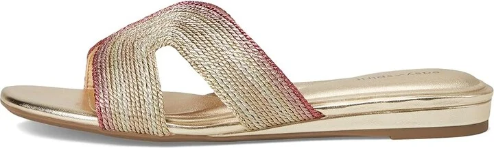 Easy Spirit Calera Women's Sandals Pink/Gold/Silver : 8.5 W (D), Rubber/Synthetic - Image 6