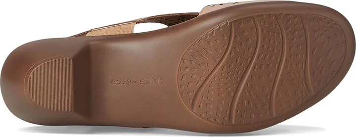 Easy Spirit Calix Women's Wedge Shoes Light Natural Nubuck : 7 W (D), Leather - Image 3