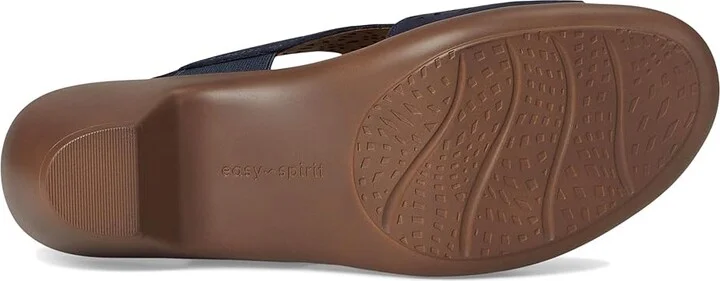 Easy Spirit Calix Women's Wedge Shoes Navy Nubuck : 7 N (A), Leather - Image 3