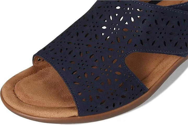 Easy Spirit Calix Women's Wedge Shoes Navy Nubuck : 7 N (A), Leather - Image 7