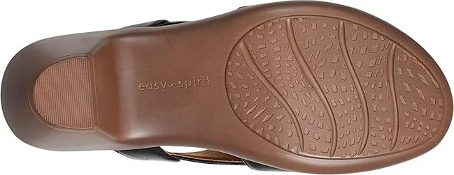 Easy Spirit Chantal Women's Sandals Black Leather : 9 M (B), Leather/Rubber - Image 3