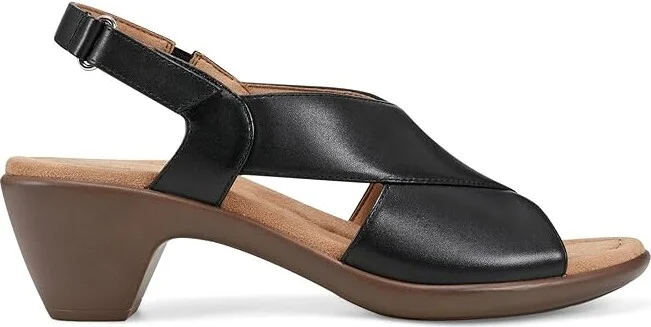 Easy Spirit Chantal Women's Sandals Black Leather : 9 M (B), Leather/Rubber - Image 5