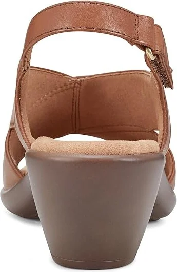 Easy Spirit Chantal Women's Sandals Medium Brown Leather : 11 M (B), Leather/Rubber - Image 4