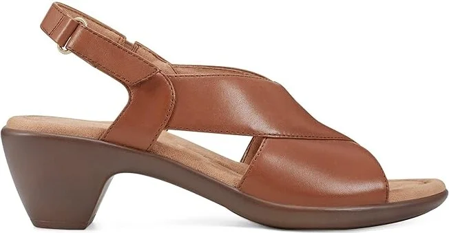 Easy Spirit Chantal Women's Sandals Medium Brown Leather : 11 M (B), Leather/Rubber - Image 5