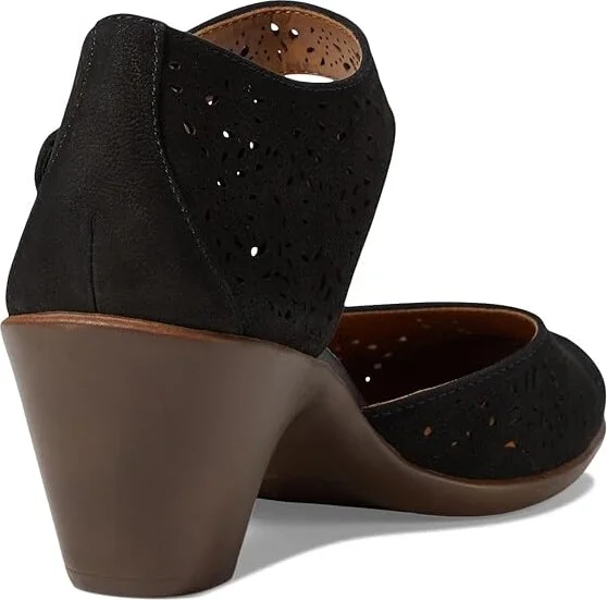 Easy Spirit Cindie Women's Shoes Black Nubuck : 5 M (B), Leather/Nubuck - Image 5