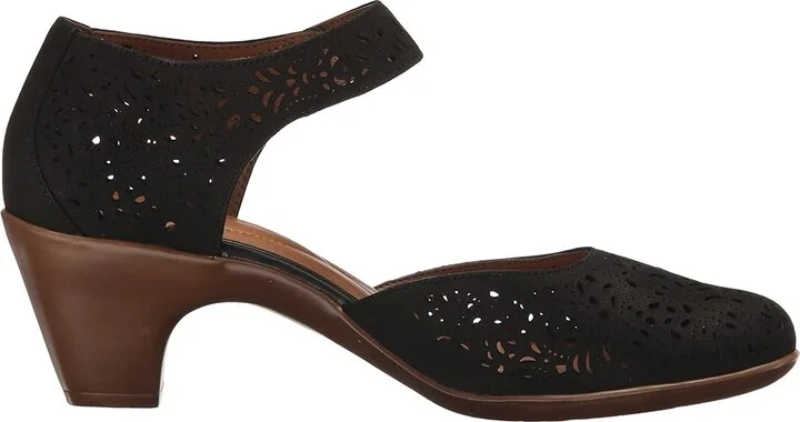 Easy Spirit Cindie Women's Shoes Black Nubuck : 5 M (B), Leather/Nubuck - Image 8