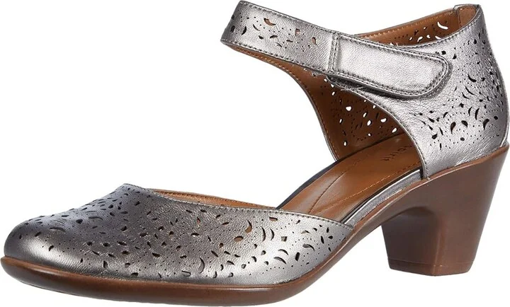 Easy Spirit Cindie Women's Shoes Grey : 6 M (B), Leather - Image 2