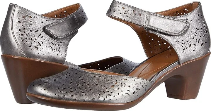 Easy Spirit Cindie Women's Shoes Grey : 6 M (B), Leather