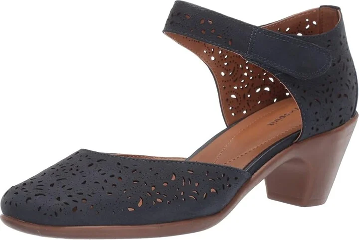 Easy Spirit Cindie Women's Shoes Navy : 5 M (B), Leather/Nubuck - Image 2