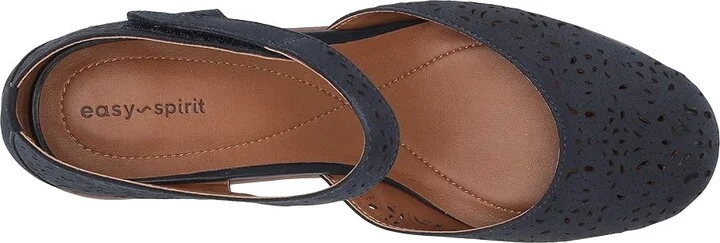 Easy Spirit Cindie Women's Shoes Navy : 5 M (B), Leather/Nubuck - Image 3