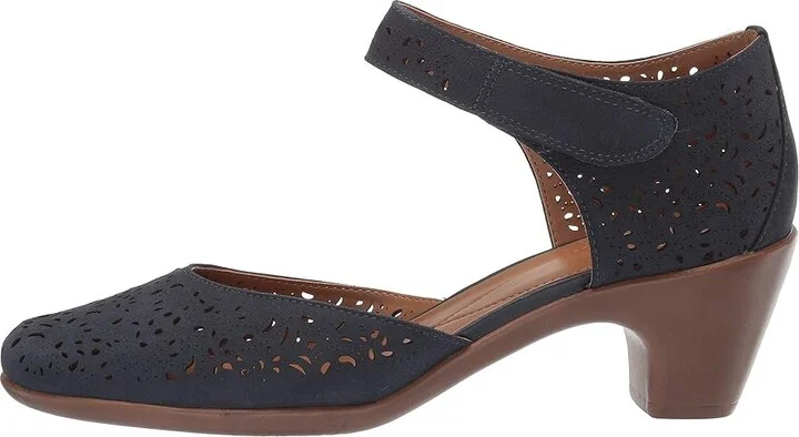 Easy Spirit Cindie Women's Shoes Navy : 5 M (B), Leather/Nubuck - Image 7