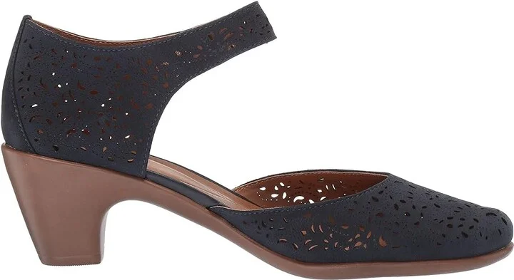 Easy Spirit Cindie Women's Shoes Navy : 5 M (B), Leather/Nubuck - Image 8