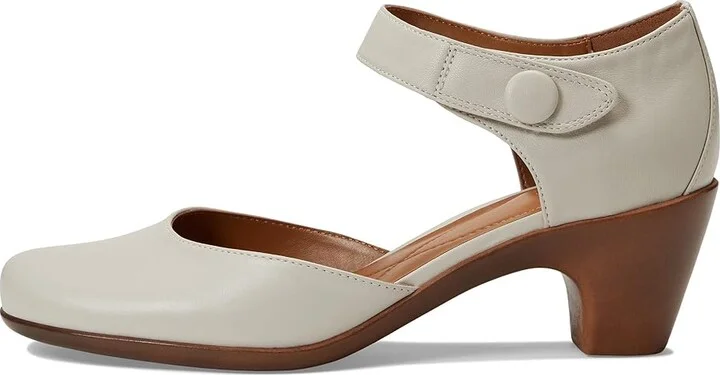 Easy Spirit Clarice Women's Shoes Ivory : 5 M (B), Leather - Image 5