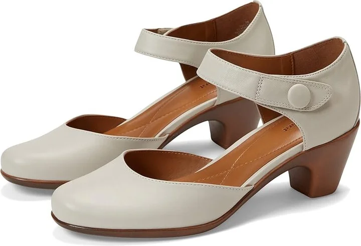 Easy Spirit Clarice Women's Shoes Ivory : 5 M (B), Leather