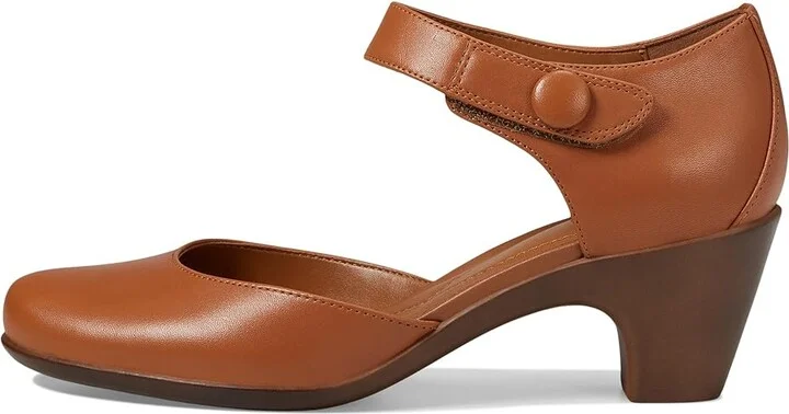 Easy Spirit Clarice Women's Shoes Medium Brown : 5.5 M (B), Leather - Image 6