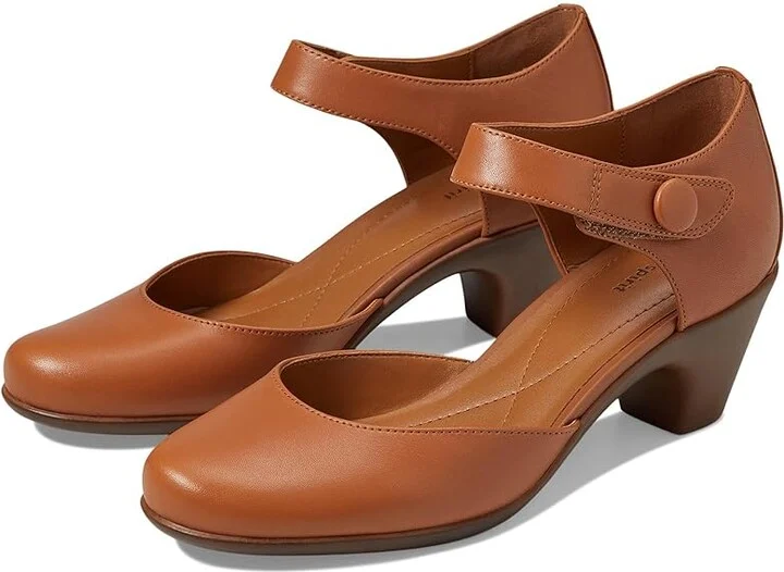 Easy Spirit Clarice Women's Shoes Medium Brown : 5.5 M (B), Leather
