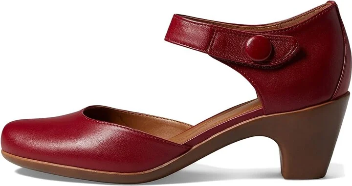 Easy Spirit Clarice Women's Shoes Red : 5 M (B), Leather - Image 5