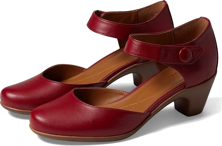Easy Spirit Clarice Women's Shoes Red : 5 M (B), Leather