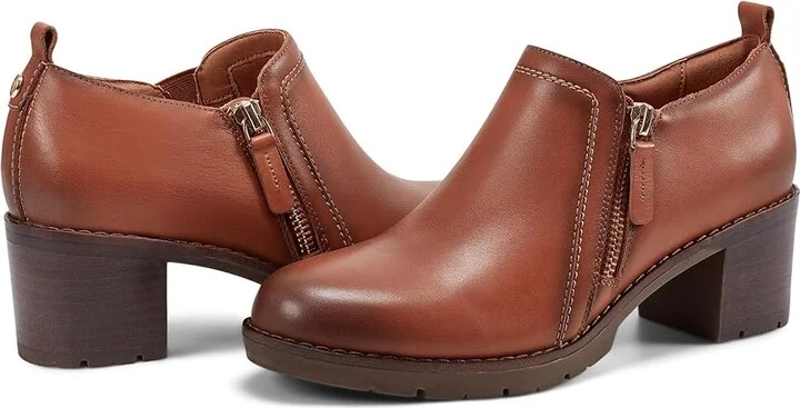 Easy Spirit Cosa Women's Boots Medium Brown Leather : 6 M (B)