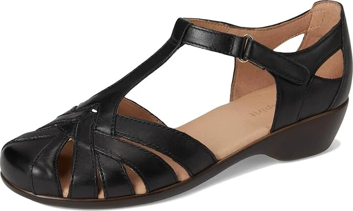Easy Spirit Darlyn Women's Dress Flat Shoes Black Leather : 5.5 M (B) - Image 5