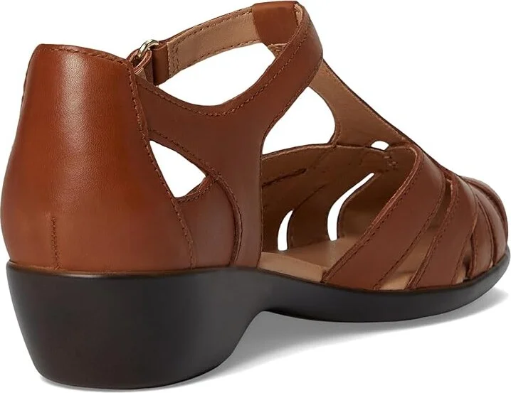 Easy Spirit Darlyn Women's Dress Flat Shoes Medium Brown Leather : 6.5 W (D) - Image 4