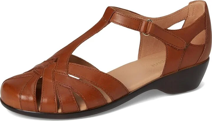 Easy Spirit Darlyn Women's Dress Flat Shoes Medium Brown Leather : 6.5 W (D) - Image 5