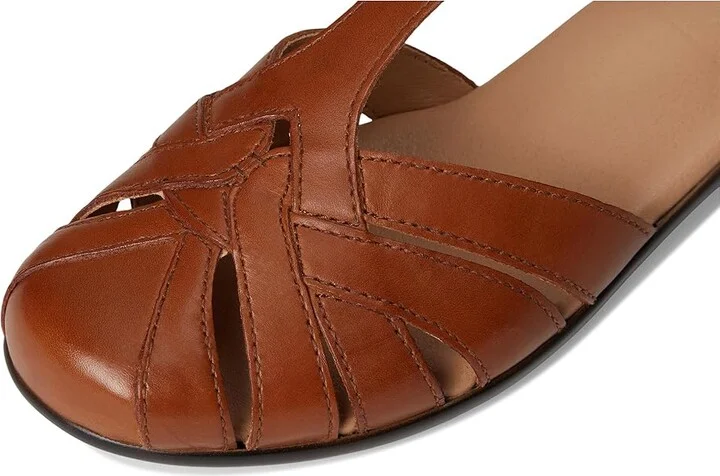 Easy Spirit Darlyn Women's Dress Flat Shoes Medium Brown Leather : 6.5 W (D) - Image 7