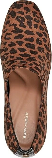 Easy Spirit Denisa High Women's Heels Leopard : 8 W (D), Rubber/Synthetic - Image 2