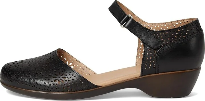 Easy Spirit Denita Women's Shoes Black Leather : 8.5 M (B), Leather/Rubber - Image 6
