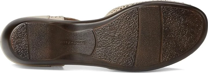 Easy Spirit Denita Women's Shoes Cream Leather : 5.5 M (B), Leather/Rubber - Image 3