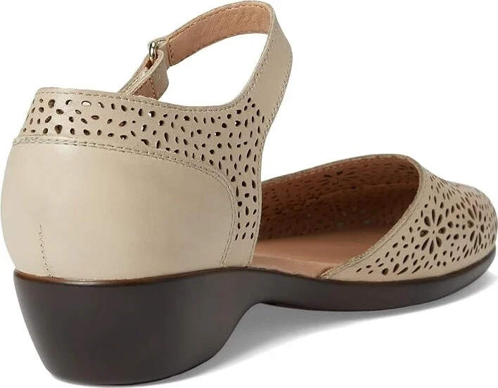 Easy Spirit Denita Women's Shoes Cream Leather : 5.5 M (B), Leather/Rubber - Image 4