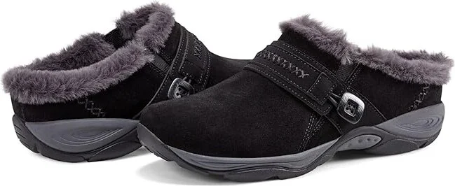 Easy Spirit Elinn Women's Shoes Black Suede : 7 M (B)