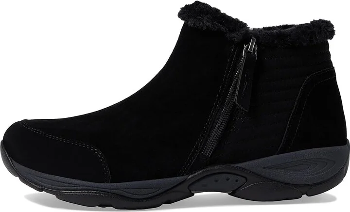 Easy Spirit Elinot Women's Boots Black 1 : 5 M (B), Suede - Image 6