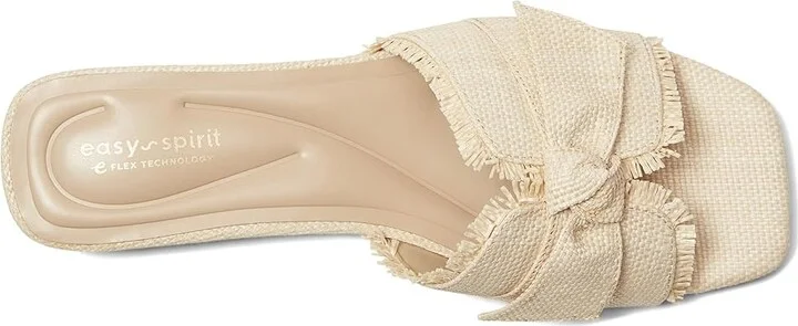 Easy Spirit Girly Women's Wedge Shoes Light Natural : 5 M (B), Synthetic - Image 2