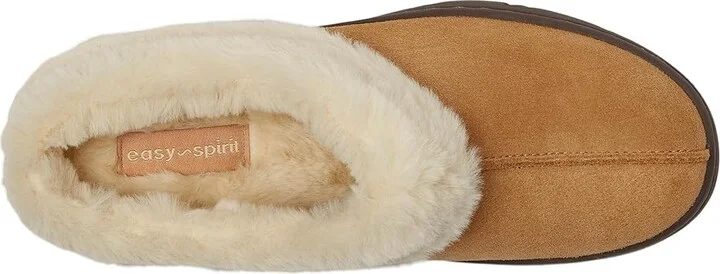 Easy Spirit Glacier Women's Flat Shoes Medium Brown Suede : 7 M (B) - Image 2