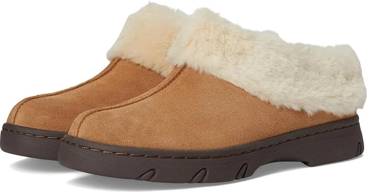 Easy Spirit Glacier Women's Flat Shoes Medium Brown Suede : 7 M (B)