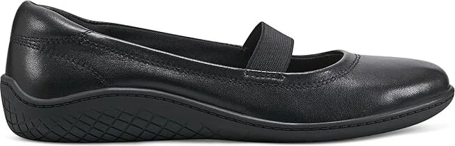 Easy Spirit Golden Women's Flat Shoes Black Leather : 7 M (B) - Image 6