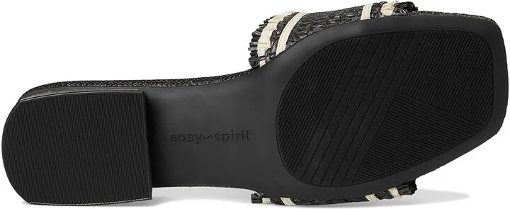 Easy Spirit Graciela Women's Wedge Shoes Black/Cream : 8.5 M (B), Rubber/Synthetic - Image 3