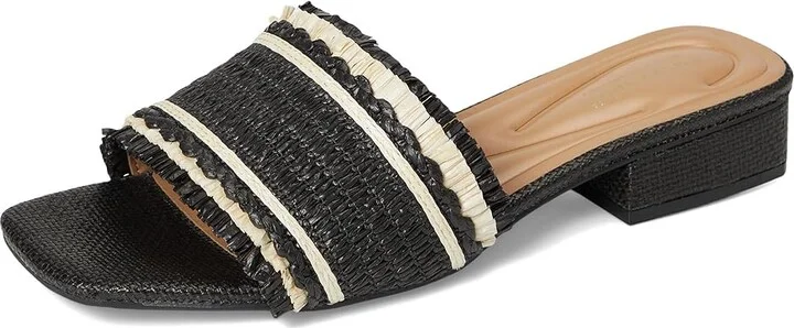 Easy Spirit Graciela Women's Wedge Shoes Black/Cream : 8.5 M (B), Rubber/Synthetic - Image 5