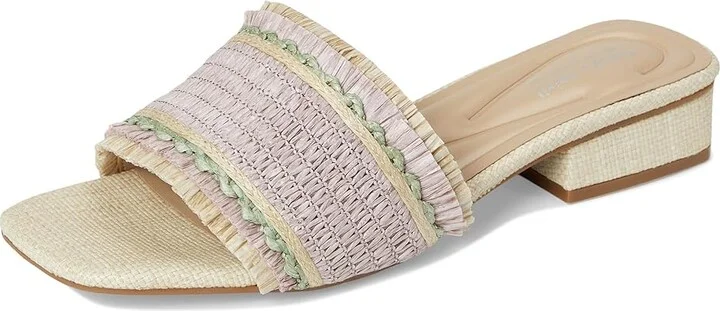 Easy Spirit Graciela Women's Wedge Shoes Light Purple/Beige/Aqua : 7 W (D), Rubber/Synthetic - Image 5
