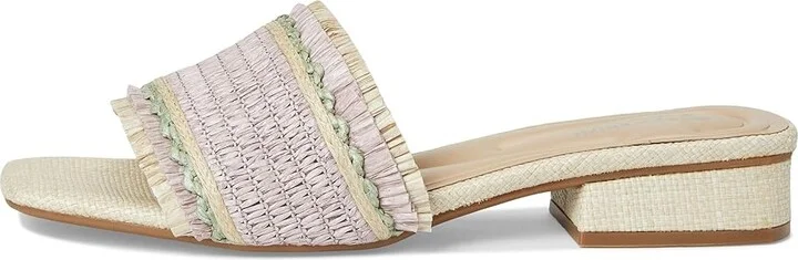 Easy Spirit Graciela Women's Wedge Shoes Light Purple/Beige/Aqua : 7 W (D), Rubber/Synthetic - Image 6