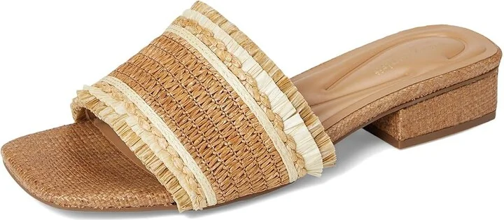 Easy Spirit Graciela Women's Wedge Shoes Medium Brown/Cream : 12 W (D), Rubber/Synthetic - Image 5