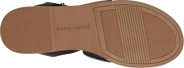 Easy Spirit Gretty Women's Sandals Black Leather : 10 M (B) - Image 3