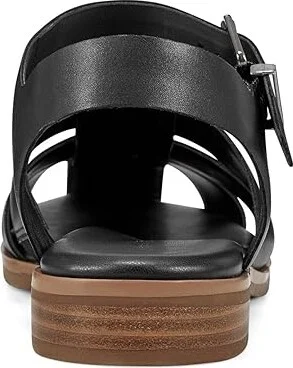 Easy Spirit Gretty Women's Sandals Black Leather : 10 M (B) - Image 4