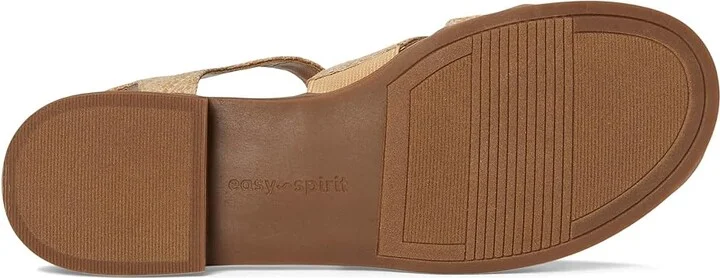 Easy Spirit Gretty Women's Sandals Light Natural Raffia : 9 M (B), Leather - Image 3