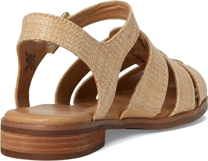 Easy Spirit Gretty Women's Sandals Light Natural Raffia : 9 M (B), Leather - Image 4