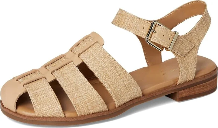 Easy Spirit Gretty Women's Sandals Light Natural Raffia : 9 M (B), Leather - Image 5