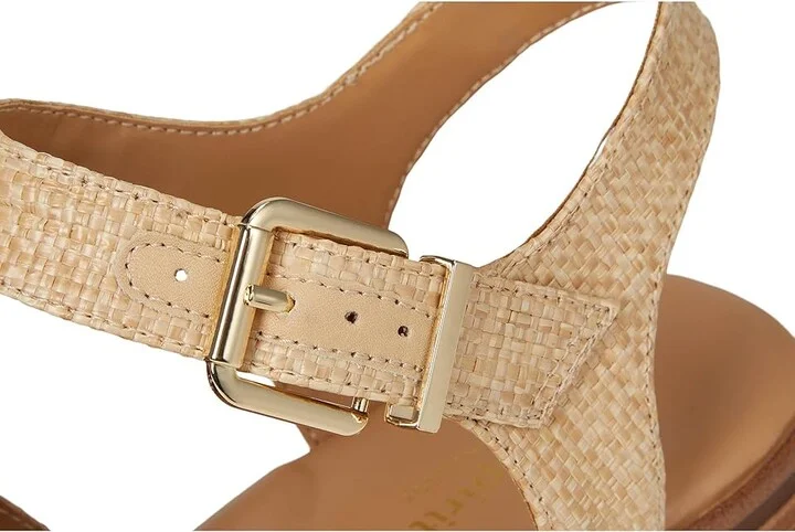 Easy Spirit Gretty Women's Sandals Light Natural Raffia : 9 M (B), Leather - Image 7